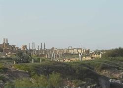 Hier klicken, um dich in das antike Leptis Magna zu versetzen