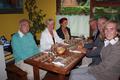Silvesterfeier, die Gruppe ist vollz�hlig versammelt
