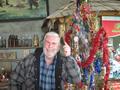 Nach der Fahrt Sch�nheitspflege unterm Weihnachtsbaum