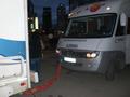 Abschleppen durch das n�chtliche La Paz