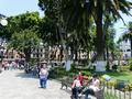 Auf dem Z�calo von Puebla