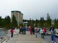 Im Gegensatz: Am Lake Louise